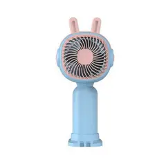 DAYOSHOP - Ventilador Gato Orejas Portatil Recargable Con Base