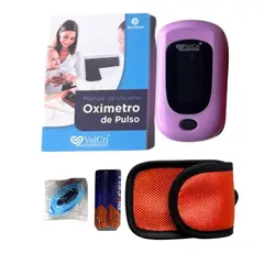 VALCRI - OXÍMETRO DE PULSO COLOR ROSADO PC-60B1