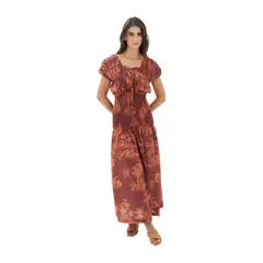 MERCEDES CAMPUZANO - Vestido Largo Carlota de Mujer MemoryTer