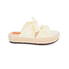 MERCEDES CAMPUZANO - Spadrilla Asia de Mujer Beige