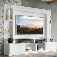 GENERICO - Mueble para Televisor 65 Pulgadas Centro de Entretenimiento blanco