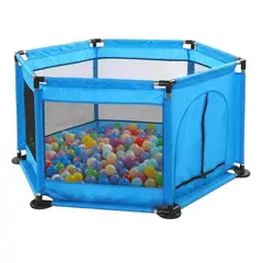 GENERICO - Corral Infantil Parque Bebes Piscina Pelotas Juego Plegable