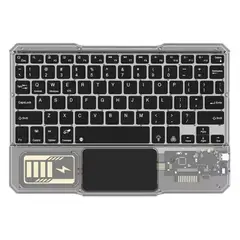 GENERICO - Combo Teclado Y Mouse Bluetooth Recargable Kb-333 Negro