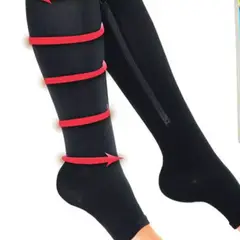 GENERICO - MEDIA COMPRESION ANTI-VARICES CIRCULACION CREMLLERA