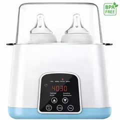 ONE PIXEL - Esterilizador Calentador De Teteros Accesorios 5 en 1 Digital A Vapor
