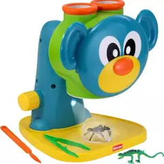 GENERICO - Microscopio Led Niños Juguete Didactico