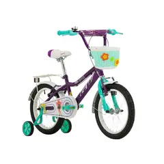 GW - Bicicleta para niñas Rin 16 Fairy Morado Lavanda