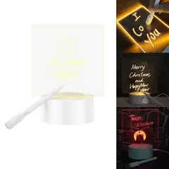 ZOCOCIO - Lampara Creativa De Mesa Con Notas Personalizables
