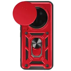 GENERICO - Funda Estuche Case Slider Compatible Con Honor Magic 7 Lite Rojo