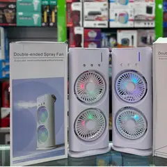 GENERICO - Ventilador doble RGB
