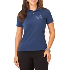 CROYDON - Blusa Polo Laura Azul Rey para Mujer