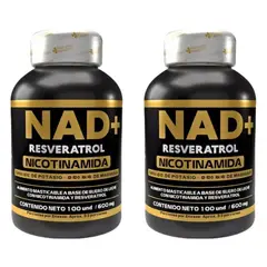 NATURAL ENERGY PRODUCTS - Nad + Resveratrol en Capsulas x2