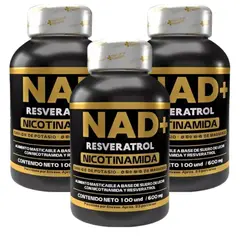 NATURAL ENERGY PRODUCTS - Nad + Resveratrol en Capsulas x3