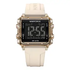 NAVIFORCE - Reloj Sport Nf7101 Digital Mujer Goma + Estuche