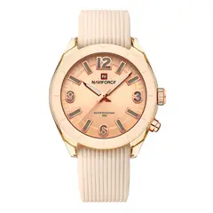 NAVIFORCE - Reloj Sport Nf7103 Mujer Goma Luz Led + Estuche