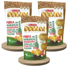NATURAL ENERGY PRODUCTS - Linaza Dorada en Polvo Original x3