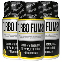 NATURAL ENERGY PRODUCTS - Turbo Flimsy - Bienestar digestivo x3