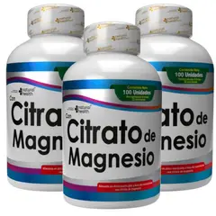 NATURAL ENERGY PRODUCTS - Citrato De Magnesio con Invima x3