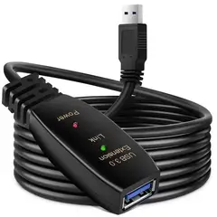 GENERICO - Cable Extensión Usb 3.0 Macho/hembra De 5mts Activa