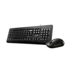 GENIUS - COMBO TECLADO + MOUSE ALAMBRICO KM-100SE