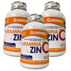 NATURAL ENERGY PRODUCTS - Gomitas con Vitamina C Originales x3