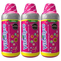 NATURAL MEDICINE - Vitcalpro - Bienestar diario para niños x3