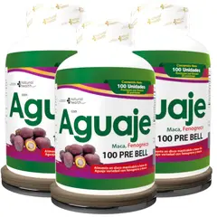 NATURAL ENERGY PRODUCTS - Aguaje Siempre Bella Original x3