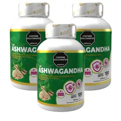 NATURAL MEDICINE - Ashwagandha Original con Invima x3