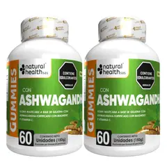 NATURAL ENERGY PRODUCTS - Gomas de Ashwagandha con invima x2