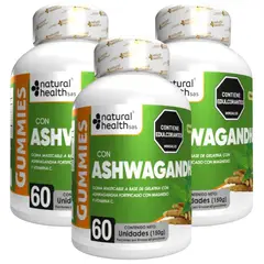 NATURAL ENERGY PRODUCTS - Gomitas de Ashwagandha Pura x3