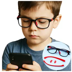 GENERICO - Gafas de Computador para Niños - Anti Luz Azul