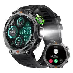 GENERICO - Reloj Inteligente Ip67 Impermeable Con Linterna