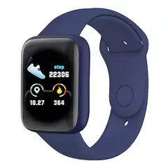 GENERICO - Smart Watch Reloj Inteligente D20 Regalo Niños Hombre Mujer Azul