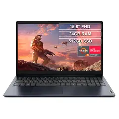 LENOVO - Portátil 15ALC7 Ryzen 5 5500U 24GB 512GB FHD 15.6