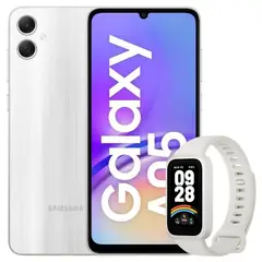 SAMSUNG - Celular Galaxy A05 128GB /4GB Plt + Band 9 Active Wht