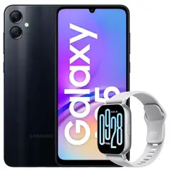 SAMSUNG - Celular Galaxy A05 128GB /4GB Blk + Watch 5 Active Slv