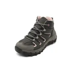 TELLENZI - Bota Outdoor Mujer Gris-Rosa 8-1068