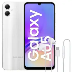SAMSUNG - Celular Galaxy A05 128GB 4GB Plt + Audífonos Tipo C Wht