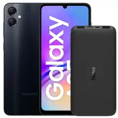 SAMSUNG - Celular Galaxy A05 128GB /4GB Blk + Power Bank 10000