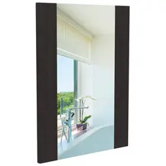 RTA DESIGN - Espejo Flotante Oporto Wengue Ideal Para Espacios Reducidos
