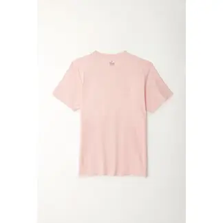 TENNIS - Camiseta rosada manga corta para hombre