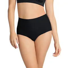 LEONISA - Panty clásico tiro alto de control fuerte de abdomen