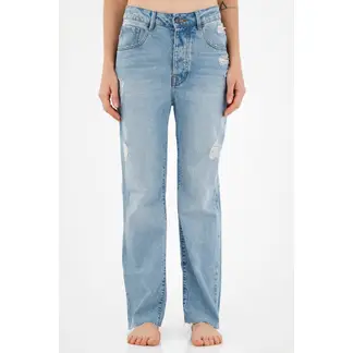 TENNIS - Jean azul para mujer