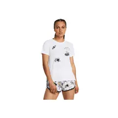 UNDER ARMOUR - Camiseta Mujer UA WE RUN SS Blanco UNDER ARMOUR.
