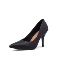 BEIRA RIO - Price Shoes Tacon cerrado puntudo para Mujer 0224122-1300NEGRO