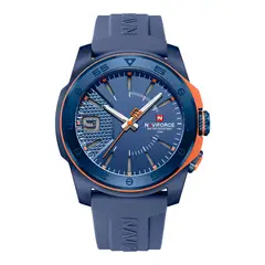 NAVIFORCE - Reloj Deportivo Nf7112 Goma Hombre Led + Estuche