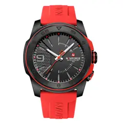 NAVIFORCE - Reloj Deportivo Nf7112 Goma Hombre Led + Estuche