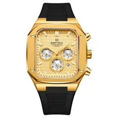 NAVIFORCE - Reloj Deportivo Nf8037 Goma Hombre + Estuche