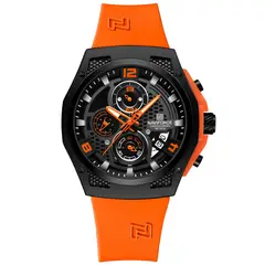 NAVIFORCE - Reloj Deportivo Nf8051t Goma Hombre + Estuche