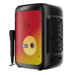 KLIP XTREME - Parlante Luces Led Boomfire X Micrófono 100W RMS